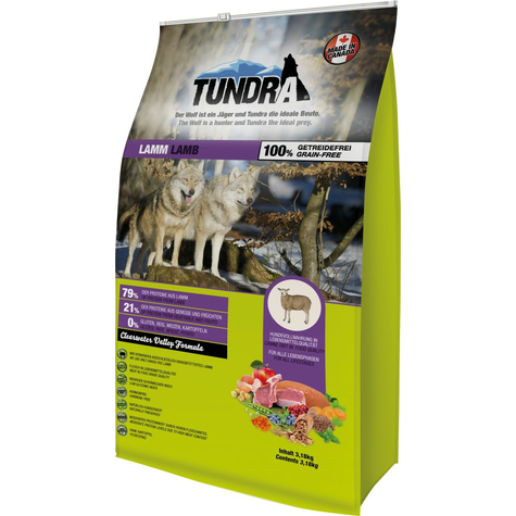 Tundra, Agnello Tundra 3,18kg