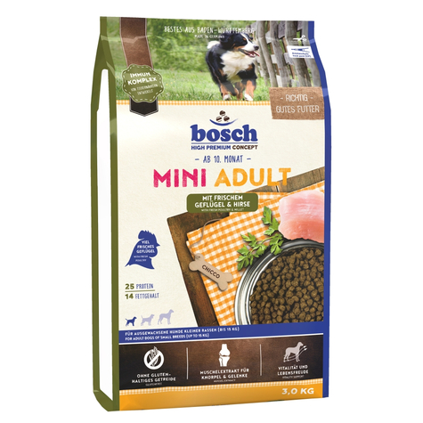 Bosch, Bosch Mini Pollame+Millet 1kg