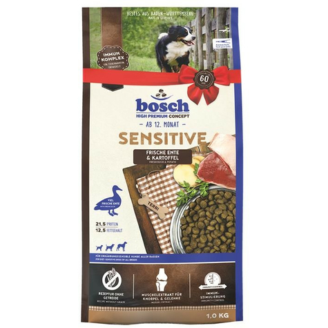 Bosch, Bosch Sensi Duck+Potato 1kg