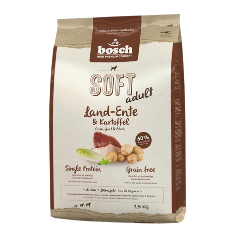 Bosch, Bosch Soft Duck+Potato. 2,5kg