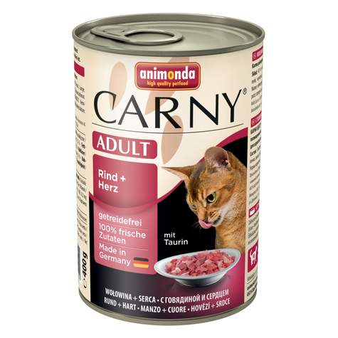Animonda Cat Carny, Carny Adult Beef+Heart 400gd