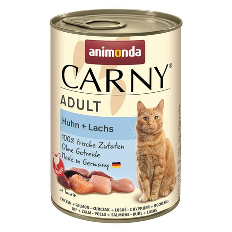 Animonda Cat Carny, Carny Adulto Pollo+Salmone 400gd