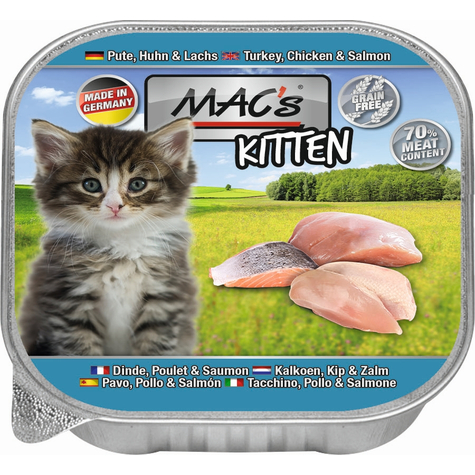 Mac's, Macs Cat Kitten Pu, Hu, Lax 85gs