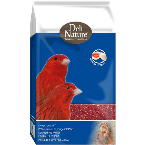 deli nature bird,dn egg food red moist 1kg