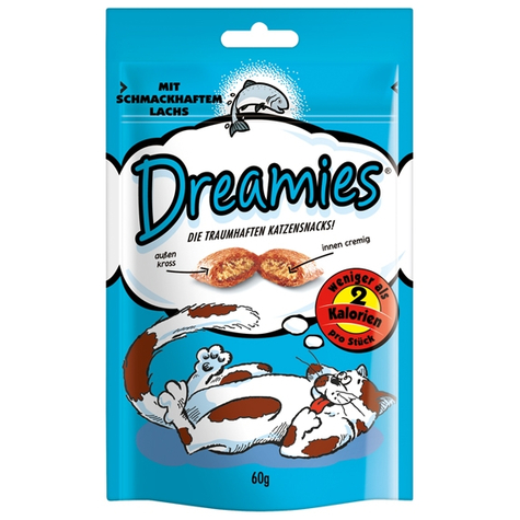 Dreamies, Mars Dreamies Cat Salmon 60 G