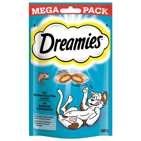 Dreamies, Dreamies Salmone Mega Pack 180g