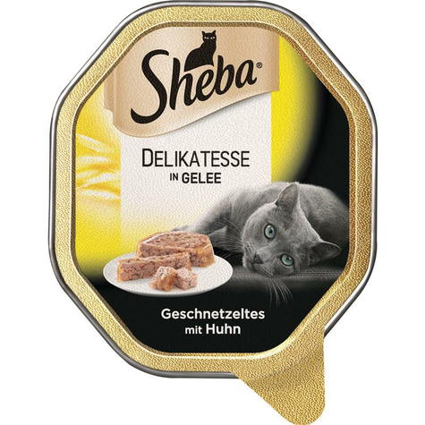 Sheba, She.Delicat. Pollo In Gelatina 85gs