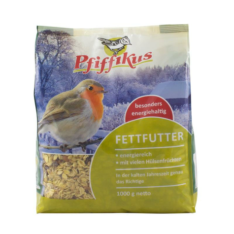 Pfiffikus Cibo Per Uccelli Selvatici, Pfiffikus Cibo Grasso 1kg