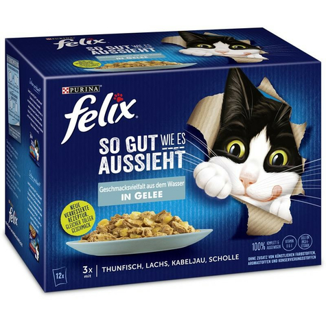 Nestle Cat, Fel Mp Sgwea Gele Wass 12x85gp