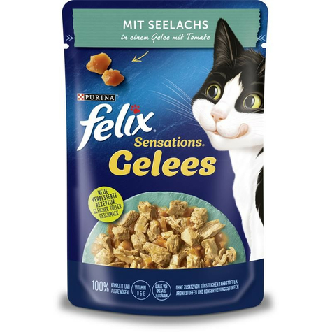 Nestle Cat, Fel Sens.Gele Pollack+Tom 85gp