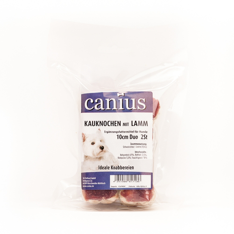 Canius Snacks, Can. Chewing Lamb 10cm 4pcs.