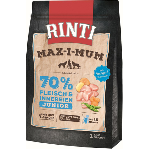 Finnern Max-I-Mum, Rinti Max-I-Mum Jun. Pollo 1kg