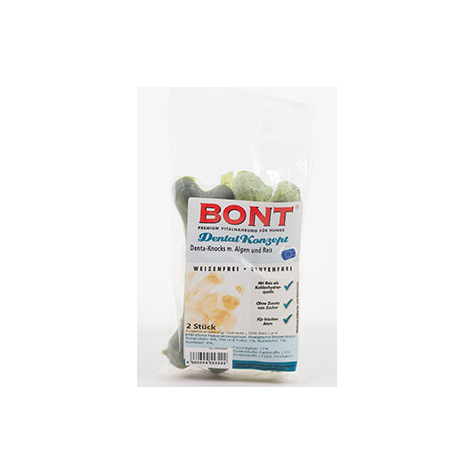 Bont Denta Snacks, Denta-Knocks Algae+Rice 2pcs