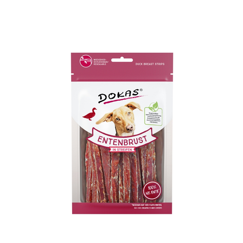 Dokas Snack Secchi, Dokas Petto D'anatra Strisce 70g