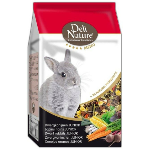 Deli Nature Rodent,Dn.5st.Dwarf.Rabbit.Junior 2,5kg