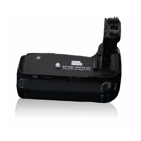 Pixel Battery Grip E9 F Canon Eos 60d