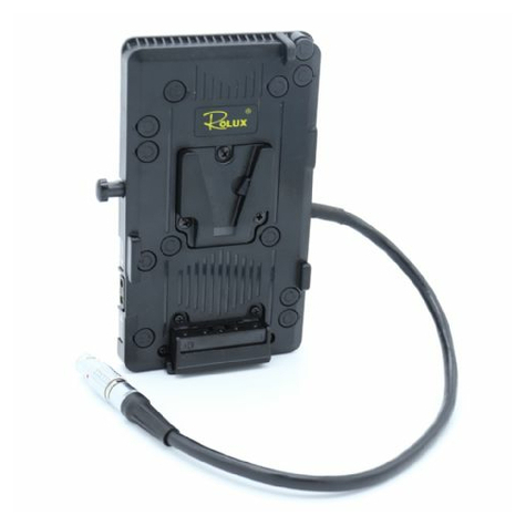 Portabatterie Rolux V-Mount Rl-Cagii Per Canon C300 Mark Ii