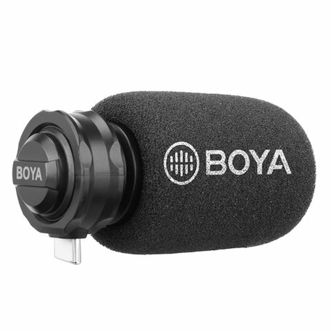 Boya Digital Shotgun Microfono By-Dm100 F Android Usb-C