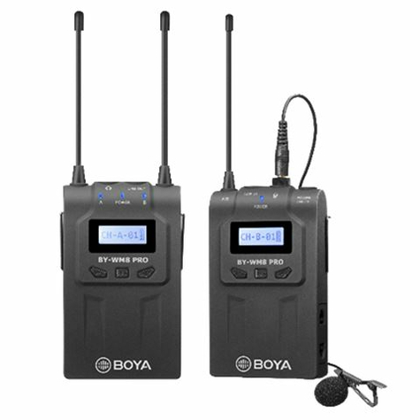 Boya Uhf Doppio Microfono Lavalier Wireless By-Wm8 Pro-K1