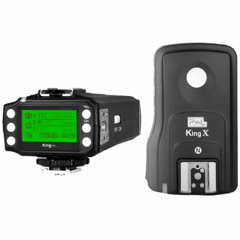 Pixel E-Ttl Radio Flash Control Set King Pro F Canon