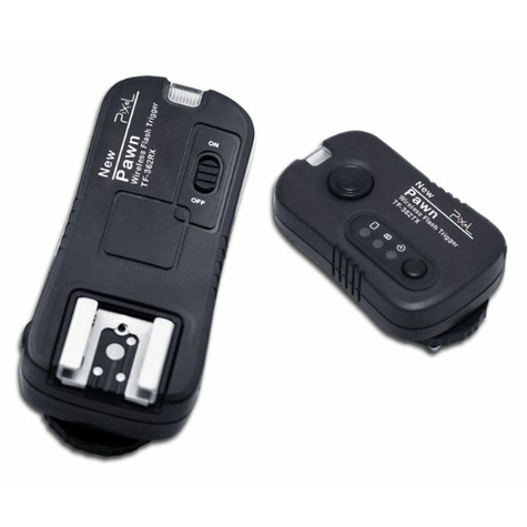 Pixel Radio Flash Control Set Pawn Tf-362 F Nikon
