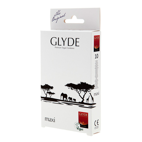 Preservativi : Glyde Ultra Maxi 10 Large Condooms