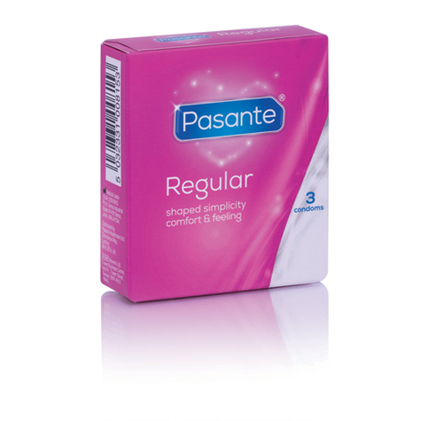 Preservativi: Preservativi Regolari Pasante 3 Pezzi