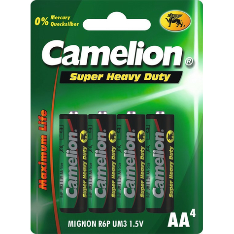 Batteria Camelion Verde Mignon R06      
