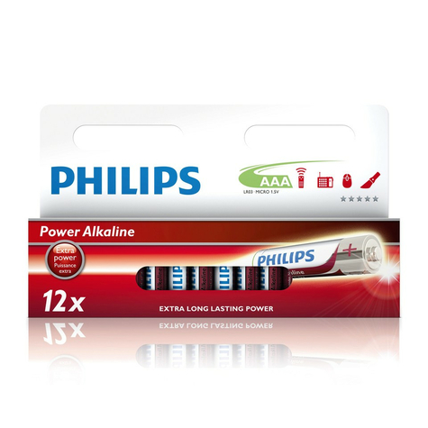 Batteria Philips Power Alkal. Micro Lr03