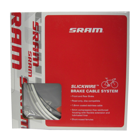 Kit Cavi Freno Sram Slick Wire Road       