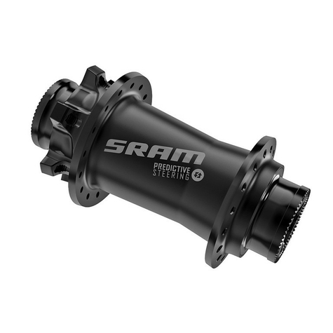 Mozzo Vr Sram Disc Mtb 28h 6 Fori        