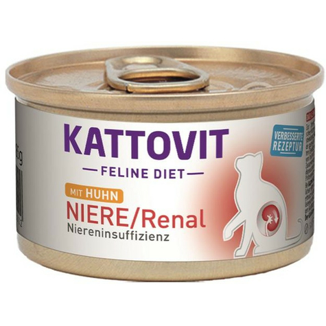 kattovit feline diet kidney / renal chicken per insuf