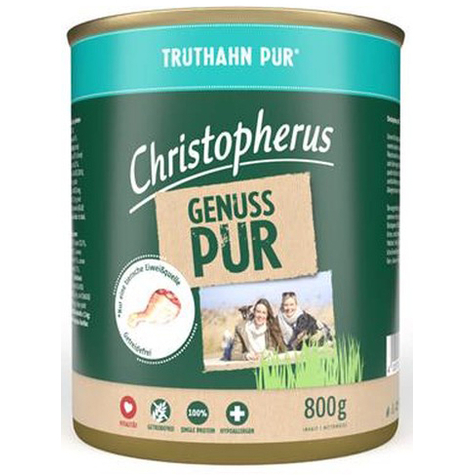 Tacchino Puro Christopherus 800g Tin