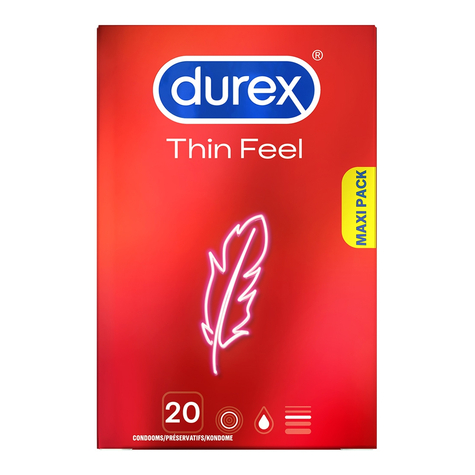 Preservativi Durex Thin Feel 20 Pezzi