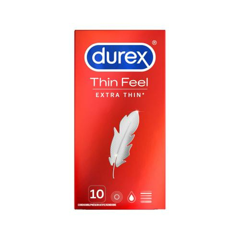 Durex Thin Feel Extra Sottile 10 Pezzi