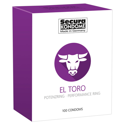 Preservativi : Preservativi Secura El Toro 100 Pezzi