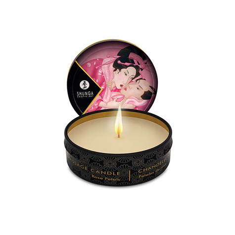 olio da massaggio : candela da massaggio petali rosa/afrodisia 30ml