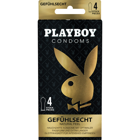 I Preservativi Di Playboy Si Sentono Veri 4pz