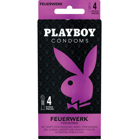 Preservativi Playboy Fuochi D'artificio 4er