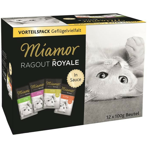 Miamor Ragout Royale Varietà Di Pollame In Salsa Multi Box