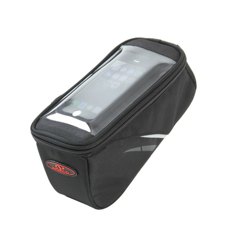 Custodia Per Smartphone Norco Frazer Nero, 21x12x10cm, Con Adattatore        