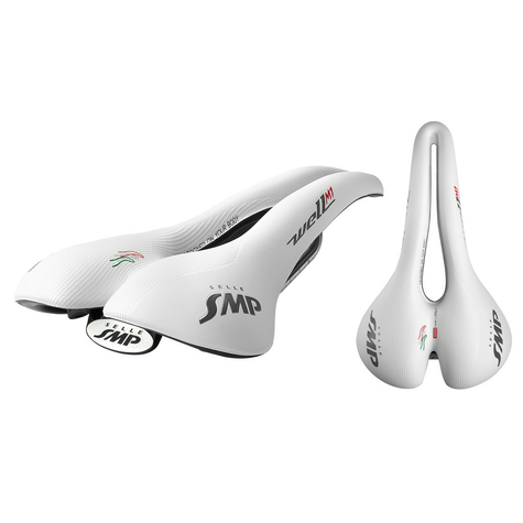 Sella Selle Smp Well M1 Bianca, Unisex, 279x163mm, 315g           