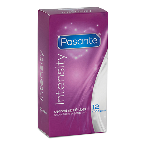 Preservativi Stimolanti Avec Nervures : Preservativi Pasante Intensity 12 Pack