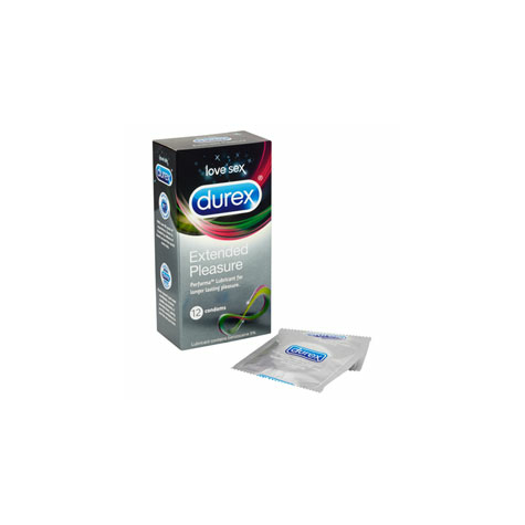 preservativi: durex extended pleasure 12 pack condoms