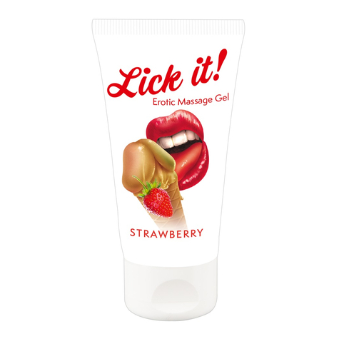Lubrificante & Lick It! Fragola 50 Ml