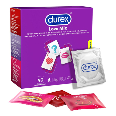 Preservativi Durex Love Mix Anni '40