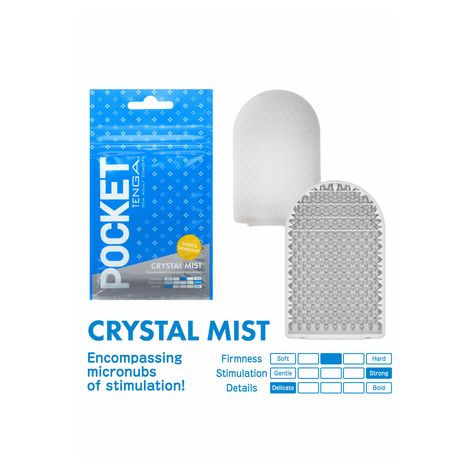 Tasca Per Masturbatore Tenga Crystal Mist