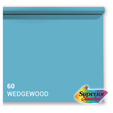 Superior Background Paper 60 Wedgewood 2.72 X 11m
