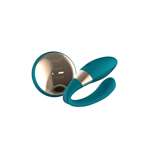 Lelo - Tiani Duo - Couple Vibrator With Remote Control - Sea Blue