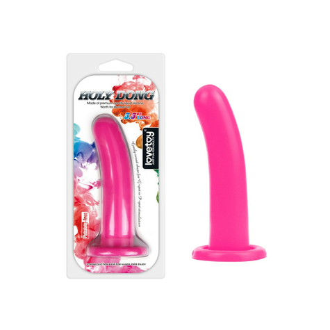 Love Toy - Dildo Medio Holy Dong 13,5 Cm - Rosa